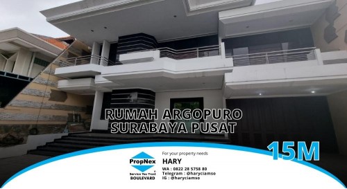 Jual Rumah Argopuro Surabaya Pusat